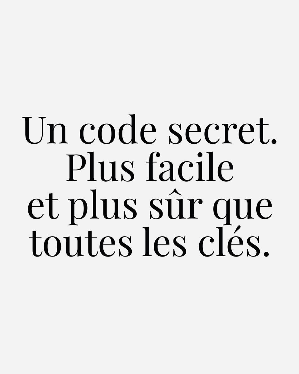 Box à colis sécurisée avec serrure à code interchangeable à Paris