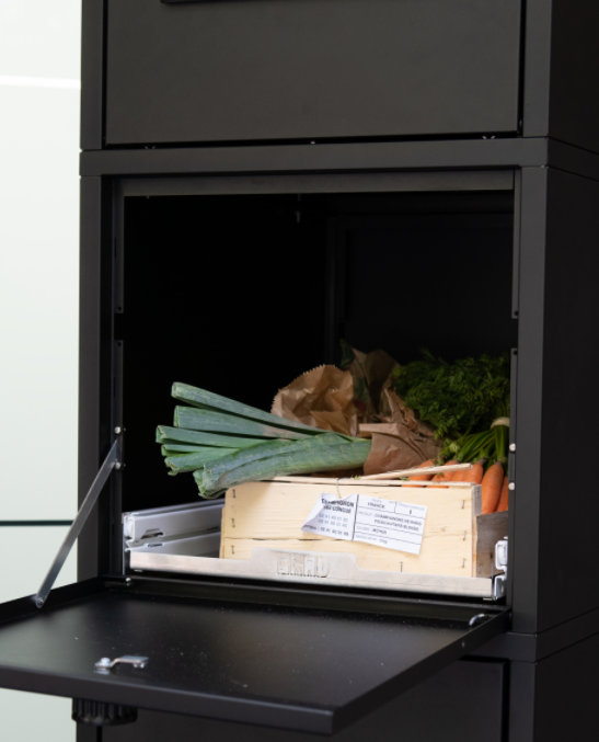 boite à colis pour retrait de commande primeur Marcq en Baroeul