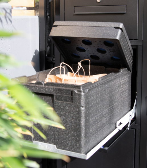 Boîte à colis pour fromager à Wasquehal - retrait facile des commandes